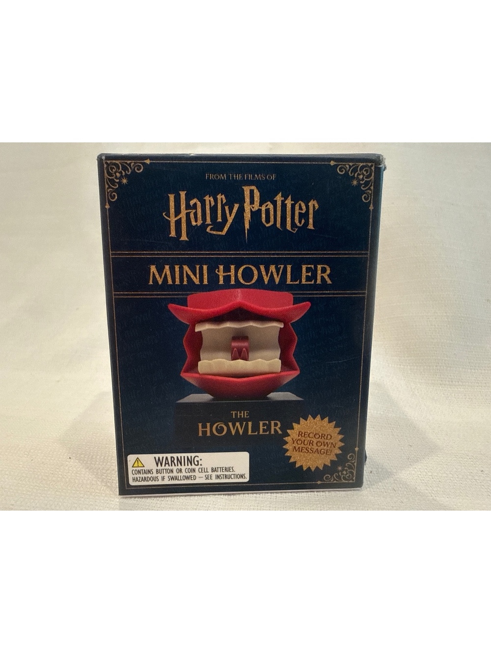 Harry Potter Mini Howler Collectible with Recordable Message Feature